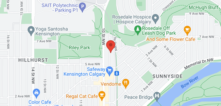map of 631 9A Street NW